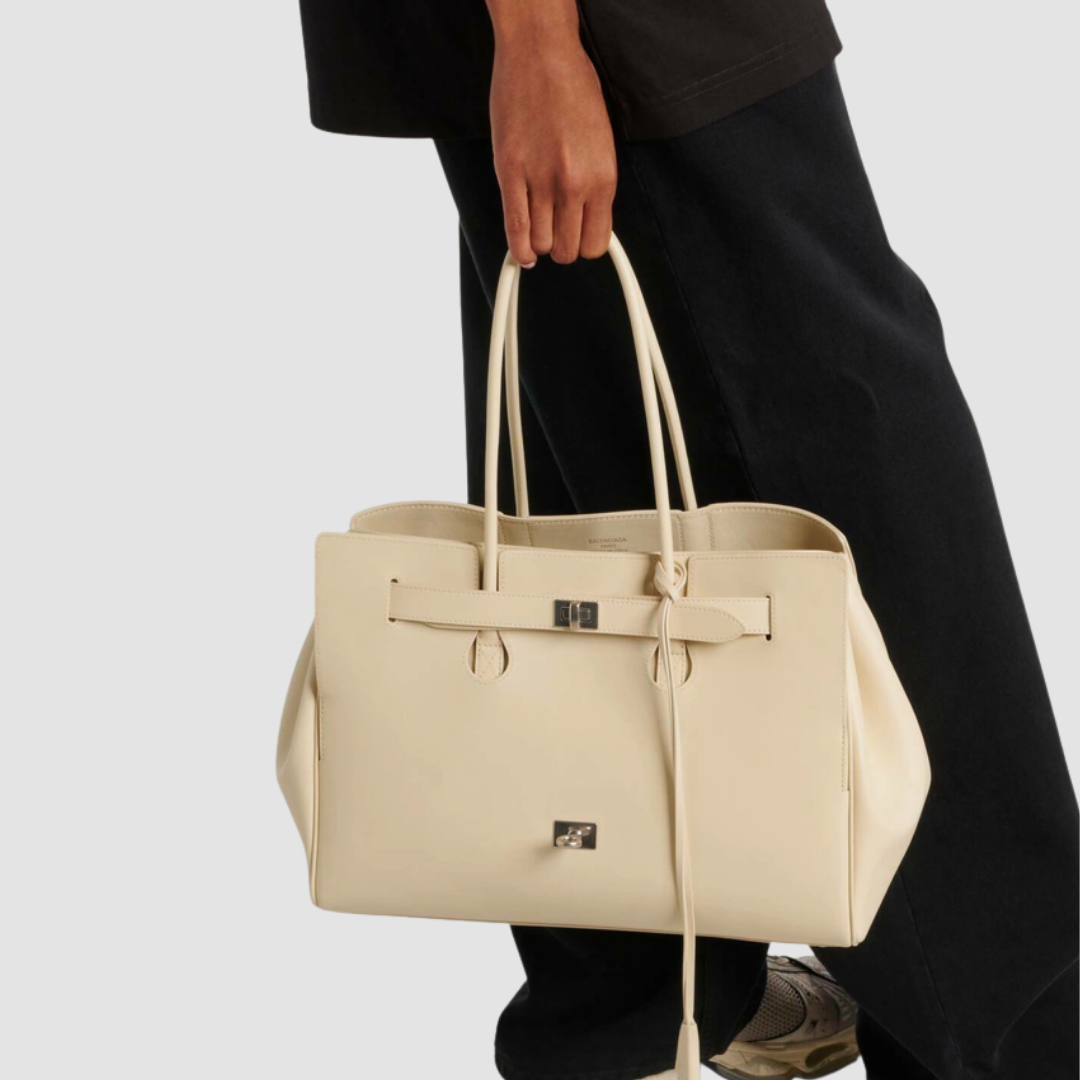 Balenciaga Bel Air Medium Totebag - Crem